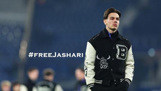 Hashtagu #freeJashari 'pushton' rrjetet sociale të Club Brugge, tifozët e Milanit kërkojnë lojtarin