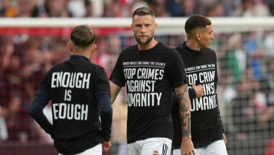 Mesazh i fuqishëm nga Fenerbahce para ndeshjes me Feyenoord: Ndaloni krimet kundër njerëzimit