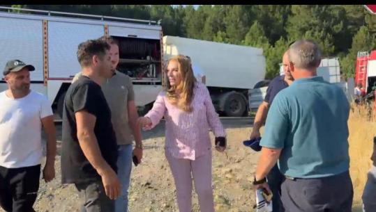 Zjarret në bashkinë e Fushë-Arrëzit, prefektja e Qarkut Shkodër viziton fshatrat Xath e Flet