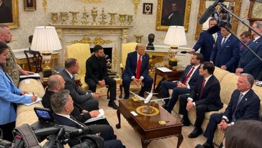 Rifillon takimi mes Trump dhe liderëve europianë në Zyrën Ovale