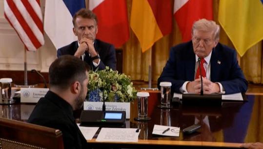 Trump ndërpret takimin me udhëheqësit evropianë për të telefonuar Putinin