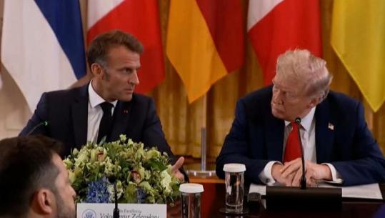 Trump kapet 'mat' teksa i pëshpërit Macronit: Putini do të bëjë një marrëveshje për mua, është çmenduri (VIDEO)