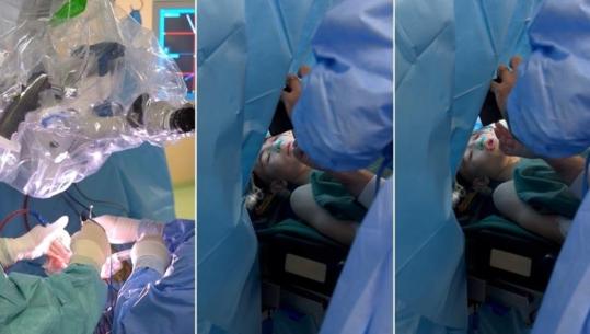 Ndërhyrja e rrallë, realizohet për herë të parë në Shqipëri Kirurgjia ‘Zgjuar’ në Trurin e një Fëmije (VIDEO)