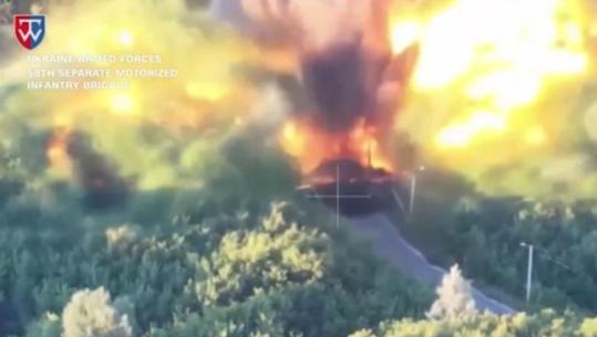  Ukraina hedh në erë dy ura në Rusi, minat ishin vendosur nga vetë rusët për të parandaluar përparimin e ukrainasve (VIDEO)