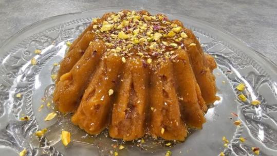 Hallvë me miell misri dhe portokall, super shije nga zonja Albana