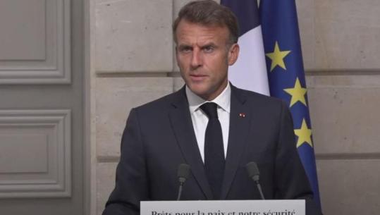  Macron: Njohja e Palestinës është e vetmja zgjidhje politike