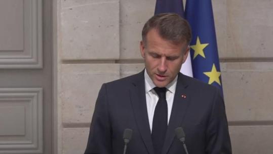 Macron: Nëse Rusia refuzon të negociojë për një armëpushim, do miratojmë sanksione së bashku me SHBA