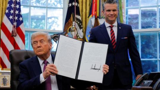 Trump riemërton Pentagonin si ‘Departamenti i Luftës’: Është emër më i përshtatshëm duke parë gjendjen e botës sot