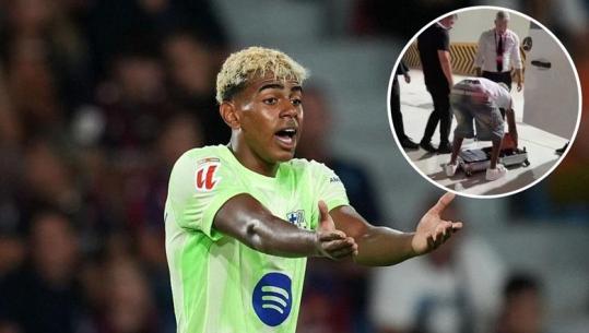 VIDEO/ Adoleshenti Lamine Yamal humbet pasaportën pas ndeshjes në Turqi, ekipi spanjoll e pret një orë në autobus