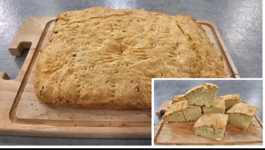 Kulaç me djathë që përgatitet në çast nga zonja Albana