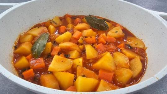 Gjelle me patate dhe karrota nga zonja Albana 