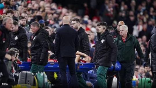 VIDEO/ Liverpooli i shqetësuar për dëmtimin e Leonit, Slot: Shpresojmë të mos jetë serioz