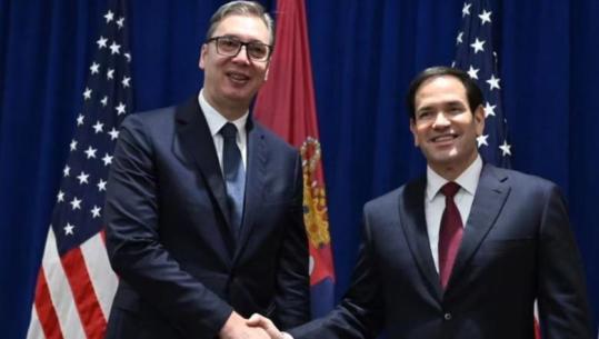 Vuçiç takim me Rubion në Nju Jork, në fokus të bisedimeve thellimi i bashkëpunimit mes SHBA-së dhe Serbisë