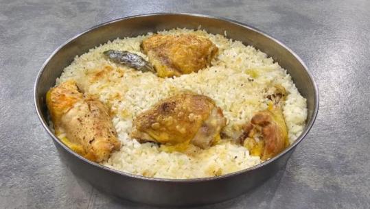 Tavë me pulë dhe oriz nga zonja Albana