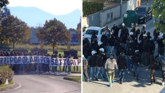 Derbi toskan në Seria A, përleshje mes ultrasve të Pisas dhe Fiorentinës! Përdoren shkopinj dhe çadra