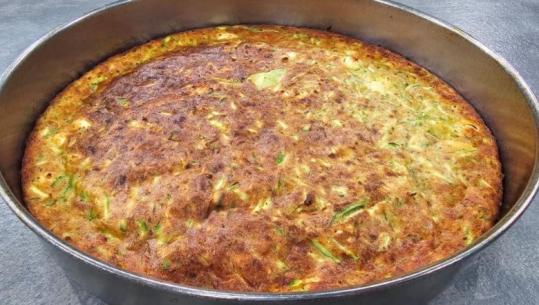 Byrek me kunguj të njomë pa petë nga zonja Albana