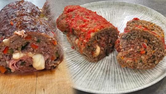 Role me mish të grirë dhe perime nga zonja Albana