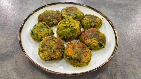 Qofte me patate dhe spinaq nga zonja Albana