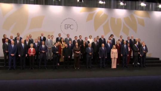 Samiti i Komunitetit Politik Evropian, Rama pozon krah liderëve të BE, e pranishme edhe Osmani (VIDEO)