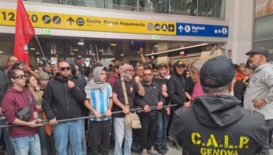 Greva për Gazën në Itali, ‘pushtohet’ nga protestuesit stacioni Principe në Gjenova