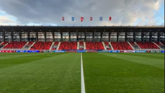 VIDEO/ Atmosfera në stadiumin 'Duboçica' pak orë para Serbi - Shqipëri