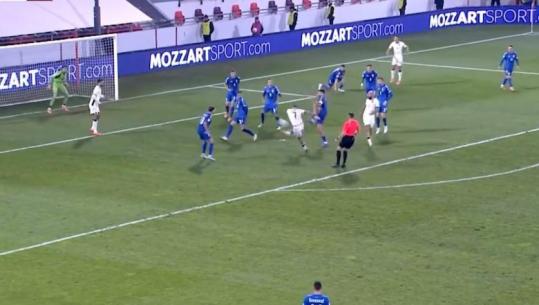 VIDEO/ Supergoli i Rey Manaj kundër Serbisë