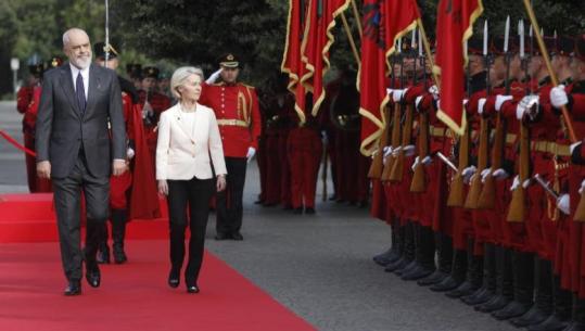 Forumi i Investimeve BE-Ballkani Perëndimor, Ursula von der Leyen pritet në kryeministri nga Edi Rama