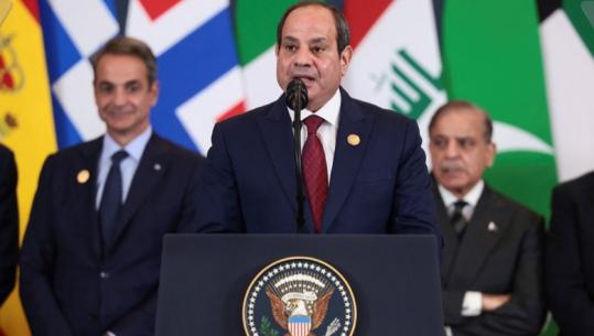 Presidenti i Egjiptit: Kjo është një epokë e re paqeje dhe sigurie në Lindjen e Mesme