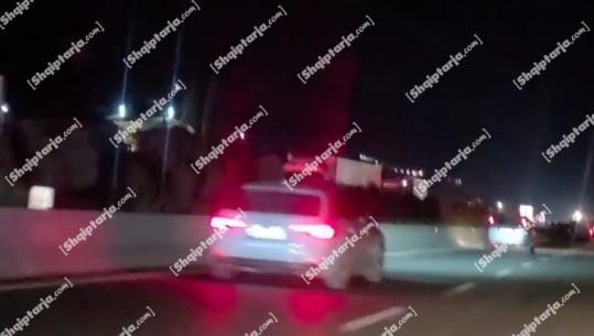 Mbyllja e segmentit të autostradës Vorë- Durrës, krijohet trafik i rënduar në hyrje të Elbasanit (VIDEO)