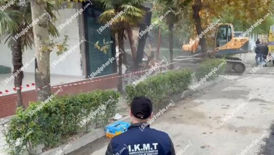 Kishte krijuar probleme në strukturën e pallatit, IKMT shemb lokalin në Vlorë (VIDEO)
