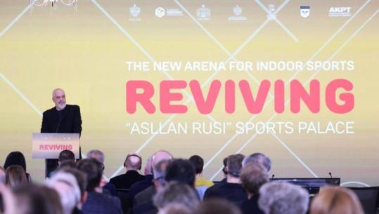 ‘Rilindja’ e Pallatit të Sporteve ‘Asllan Rusi’, kryeministri Rama: Prej historisë, kjo godinë meriton vëmendje! Do të rikthejmë shpirtin e garës dhe tifozët
