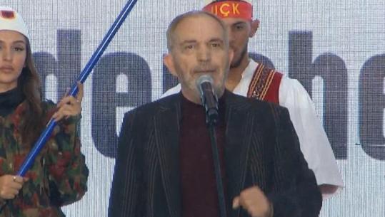 Protesta për ish-krerët e UÇK, aktori Llesh Nikolla: Liria ka një emër, ajo quhet UÇK