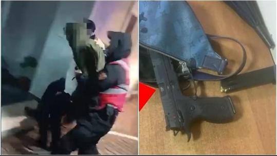 Udhëtonte me armë me vete, pranga të riut në Lezhë! I gjendet dhe municion luftarak (VIDEO)