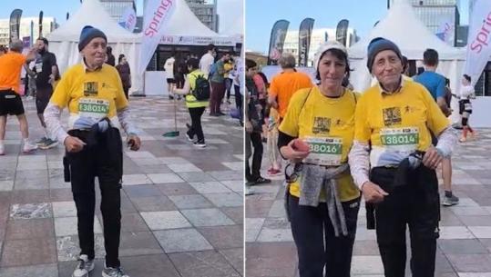 92-vjeçari nga Gjermania ‘shpirti’ i garës, i moshuari merr pjesë në Maratonën e Tiranës (VIDEO)