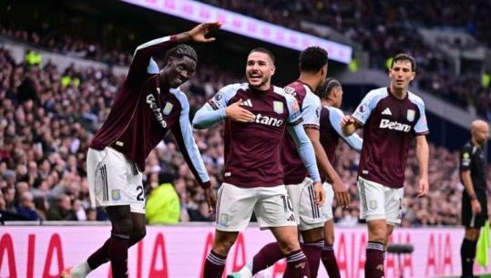 GOLAT/ Tottenham pëson humbjen e dytë sezonale, Aston Villa e përmbys 1-2 në Londër