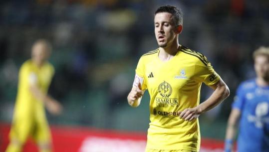 VIDEO/ Sylvinho e ftoi në Kombëtare, Nazmi Gripshi shënon golin e 16-të në Kazakistan