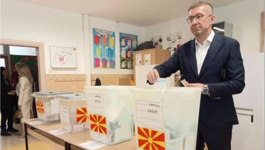 Zgjedhjet lokale në Maqedoninë e Veriut, kryeministri Mickoski: Presim fitore historike për VMRO-DPMNE-në dhe koalicionin