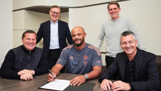Zyrtare/ Bayern Munich rinovon kontratën me trajnerin Vincent Kompany