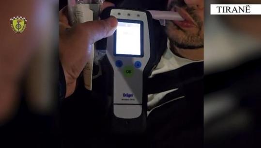 Të dehur në timon dhe pa leje drejtimi, Rrugorja e Tiranës bën bilancin: 7 të arrestuar gjatë 72 orëve (VIDEO)