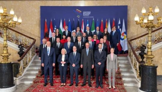 Fotoja familjare nga Samiti i Procesit të Berlinit i mbajtur në Londër (VIDEO)