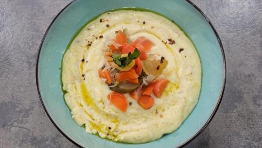 Bazin me kripë, kaçamak sipas traditës kosovare nga zonja Albana