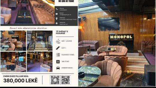 Biznesmeni në kërkim për vrasjen e Klevis Lleshit, Agjencia e Pasurive të Sekuestruara i nxjerr lokalin ‘Monopol’ me qira: 380 mijë lekë të rinj në muaj!