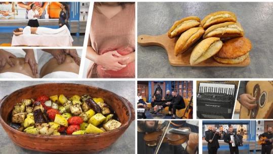 Emisioni i plotë ‘Rreze Dielli’, 24 Tetor 2025 – Receta/ Masazh kundër fryrjes &kapsllëkut/ Trio Folk Albania 