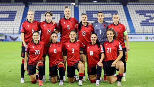 Kombëtarja e vajzave mposhtet 3-2 nga Qipro në ndeshjen e parë të fazës play‑out të UEFA Nations League