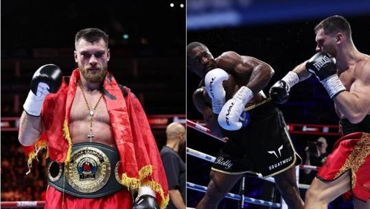 Boksieri Jurgen Uldedaj fiton në Londër, merr titullin botëror IBO! I pari shqiptar në këtë kategori