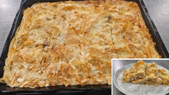 Trahanik i Përmetit nga zonja Albana / Receta speciale e byrekut me pulë dhe grurë