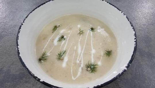 Supa më e shijshme pa mish me pak përbërës nga zonja Albana