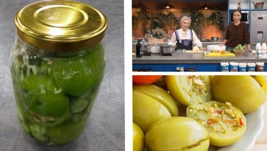 Domate turshi të mbushura nga zonja Albana