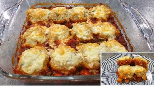 Tavë me qofte lakre dhe perime nga zonja Albana