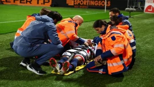 VIDEO/ Doli me barelë dhe lot nga fusha e lojës, Desire Doue mbyll vitin te PSG